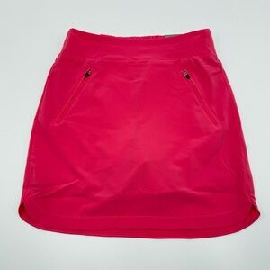 NWT Kate Lord Women’s Golf Skort Sheridan Stretch Woven Passion Pink XS